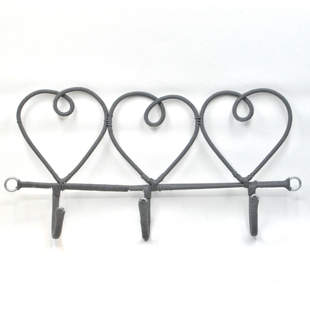 Triple Heart Clothes Hook - MisHMasH Imports