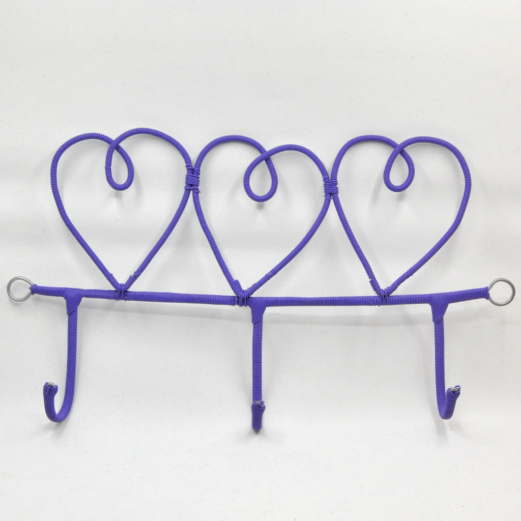 Triple Heart Clothes Hook - MisHMasH Imports