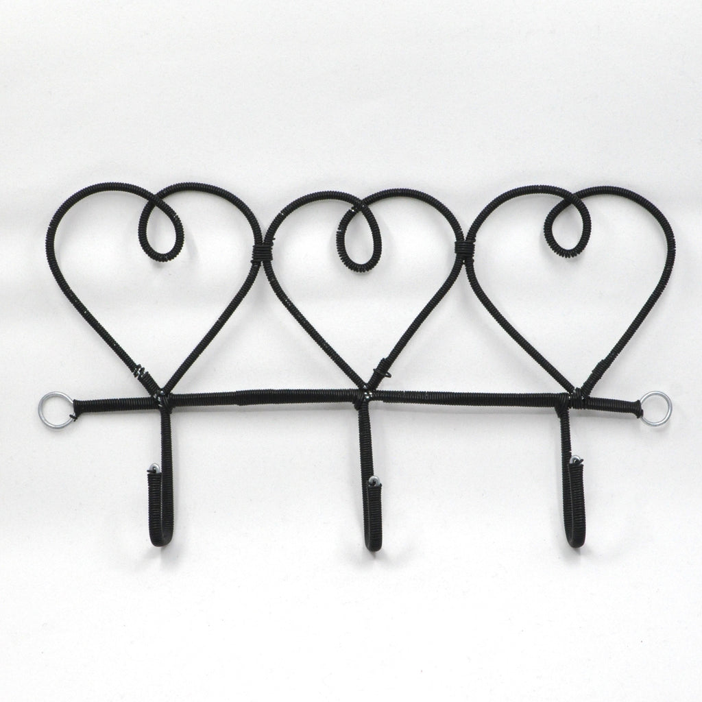 Triple Heart Clothes Hook - MisHMasH Imports